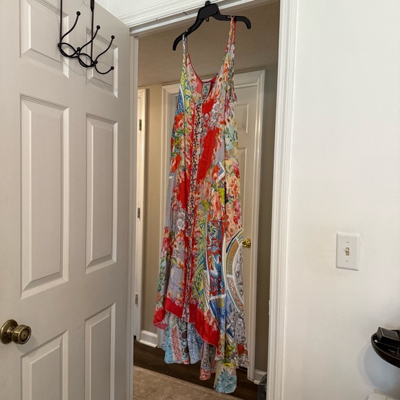 JOHNNY WAS Kara silk dress  XXL - Picture 10 of 16